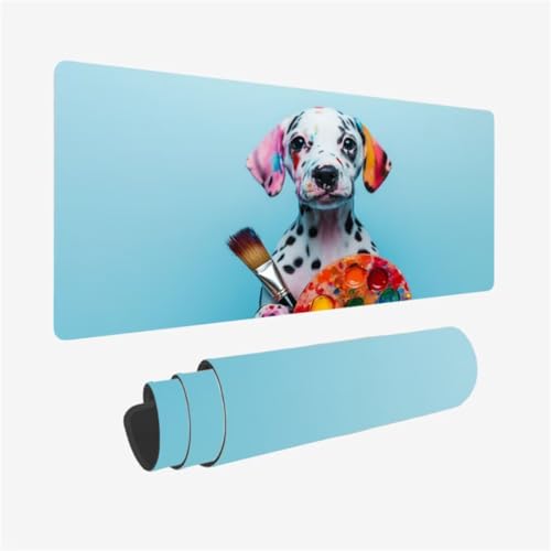 Mousepad 1000x500mm XXL Mauspad Hund Schreibtischunterlage Pigment Muster mit rutschfeste Gummibasis, Vernähte Kanten, WassXerdicht Desk Mat, Anti-Rutsch, Waschbar, Gamer Gaming PC Zubehör,Model279 Mousepad 1000x500mm XXL Mauspad Hund Schreibtischunterlage Pigment Muster mit rutschfeste Gummibasis, Vernähte Kanten, WassXerdicht Desk Mat, Anti-Rutsch, Waschbar, Gamer Gaming PC Zubehör,Model279 von Zhxizscc