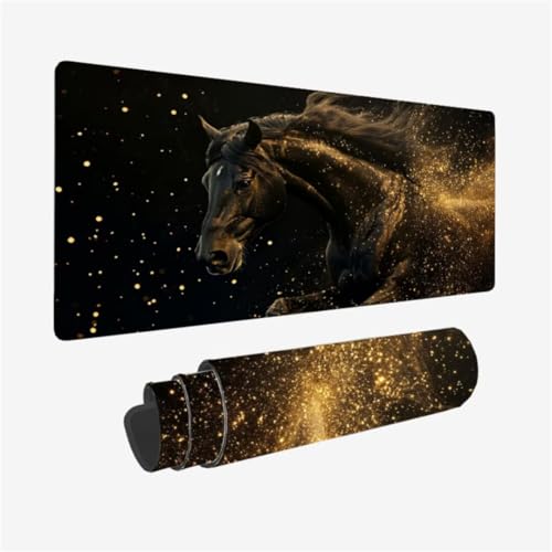 Mousepad 1200x600mm XXL Mauspad Pferd Schreibtischunterlage abstrakt Muster mit rutschfeste Gummibasis, Vernähte Kanten, WassXerdicht Desk Mat, Anti-Rutsch, Waschbar, Gamer Gaming PC Zubehör,Model42 Mousepad 1200x600mm XXL Mauspad Pferd Schreibtischunterlage abstrakt Muster mit rutschfeste Gummibasis, Vernähte Kanten, WassXerdicht Desk Mat, Anti-Rutsch, Waschbar, Gamer Gaming PC Zubehör,Model42 von Zhxizscc