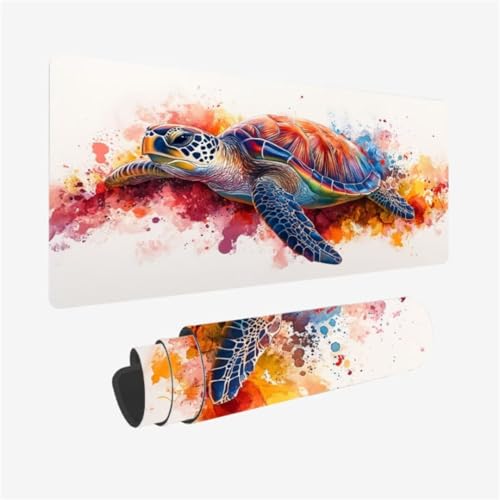 Mousepad 900x400mm XXL Mauspad MeeresschildkröTen Schreibtischunterlage Farbe Muster mit rutschfeste Gummibasis, Vernähte Kanten, WassXerdicht Desk Mat, Anti-Rutsch, Waschbar, Gaming Zubehör,Model405 Mousepad 900x400mm XXL Mauspad MeeresschildkröTen Schreibtischunterlage Farbe Muster mit rutschfeste Gummibasis, Vernähte Kanten, WassXerdicht Desk Mat, Anti-Rutsch, Waschbar, Gaming Zubehör,Model405 von Zhxizscc