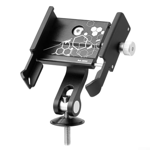 ZiStarlilife Fahrrad-Handyhalterung aus Aluminiumlegierung für einfachen Zugriff und Navigation, passend für Handys bis zu 17,8 cm (7 - 2 Zoll) von ZiStarlilife