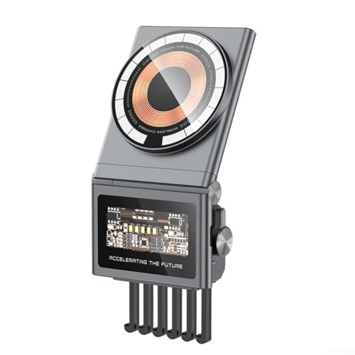 ZiStarlilife Magnetische kabellose Lade-Handyhalterung für Tesla für Model 3 & Y, 15 W Schnelllade-Autohalterung, mit 16 N52-Magneten, einfache Installation, sicherer Griff, graue ABS-Glasscheibe ZiStarlilife Magnetische kabellose Lade-Handyhalterung für Tesla für Model 3 & Y, 15 W Schnelllade-Autohalterung, mit 16 N52-Magneten, einfache Installation, sicherer Griff, graue ABS-Glasscheibe von ZiStarlilife