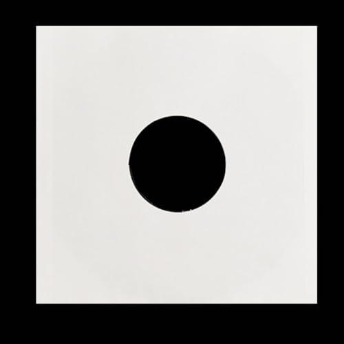 ZiStarlilife Schallplattenschutzhüllen-Set, 30,5 cm, 25,4 cm, 17,8 cm, Weiß, Vinyl-LP-Album-Schutztaschen für Musikbegeisterte, staub- und kratzfest, 17,8 cm, 20 Stück ZiStarlilife Schallplattenschutzhüllen-Set, 30,5 cm, 25,4 cm, 17,8 cm, Weiß, Vinyl-LP-Album-Schutztaschen für Musikbegeisterte, staub- und kratzfest, 17,8 cm, 20 Stück von ZiStarlilife