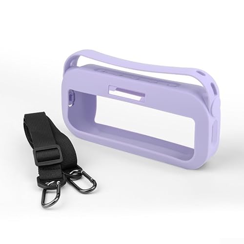 ZiStarlilife Schutzhülle für Bose SoundLink Flex Silikonhülle, Tragetasche, mit Umhängeband für tragbaren Lautsprecher, mehrere Farben erhältlich, Violett ZiStarlilife Schutzhülle für Bose SoundLink Flex Silikonhülle, Tragetasche, mit Umhängeband für tragbaren Lautsprecher, mehrere Farben erhältlich, Violett von ZiStarlilife