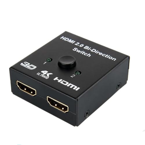 Ziyan HDMI Umschalter Switch Splitter Verteiler 1 in 2 Out 4K 3D DTS HD 1080p von ZiYan