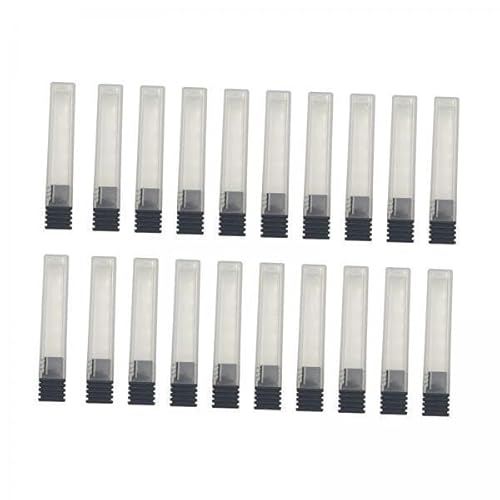 Zialofi 2x 20 Stück Aufbewahrung für Bohrer, Tragbare Box für Nagelbits, Behälter für Schleifköpfe Zialofi 2x 20 Stück Aufbewahrung für Bohrer, Tragbare Box für Nagelbits, Behälter für Schleifköpfe von Zialofi