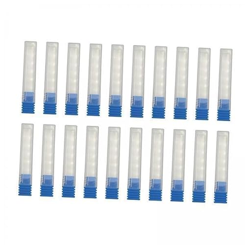 Zialofi 5 X 20 Stück Aufbewahrung für Bohrer, Tragbare Box für Nagelbits Und Schleifköpfe Zialofi 5 X 20 Stück Aufbewahrung für Bohrer, Tragbare Box für Nagelbits Und Schleifköpfe von Zialofi