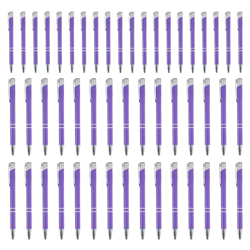 Zibeem Signaturkugelschreiber | 50x Metall-Signierstift | Vielseitiges Schreibset Mit Silberner Klipp Für Experten, Lehrer, Schüler, Reisen, Schule, Büro & Meetings Zibeem Signaturkugelschreiber | 50x Metall-Signierstift | Vielseitiges Schreibset Mit Silberner Klipp Für Experten, Lehrer, Schüler, Reisen, Schule, Büro & Meetings von Zibeem
