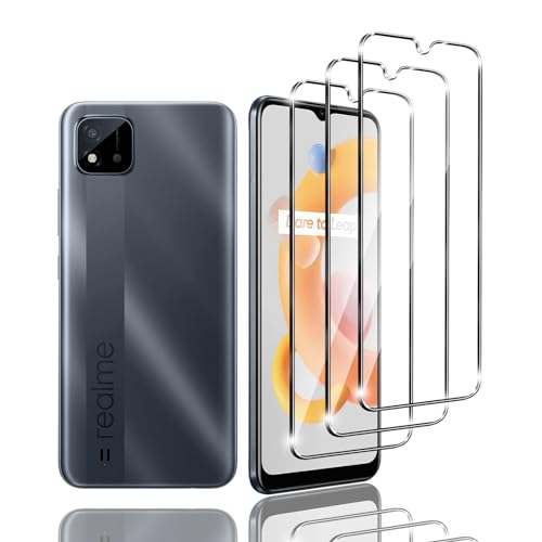 Zicurz 3 Stück Schutzglas für Realme C11 2021, für Panzer Schutz Glas, Schutzfolie, HD Displayschutz, Blasenfrei, für Realme C11 2021 Zicurz 3 Stück Schutzglas für Realme C11 2021, für Panzer Schutz Glas, Schutzfolie, HD Displayschutz, Blasenfrei, für Realme C11 2021 von Zicurz