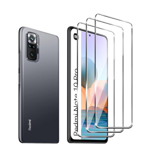Zicurz 3 Stück Schutzglas für Xiaomi Redmi Note 10 Pro, für Panzer Schutz Glas, Schutzfolie, HD Displayschutz, Blasenfrei, für Xiaomi Redmi Note 10 Pro Zicurz 3 Stück Schutzglas für Xiaomi Redmi Note 10 Pro, für Panzer Schutz Glas, Schutzfolie, HD Displayschutz, Blasenfrei, für Xiaomi Redmi Note 10 Pro von Zicurz