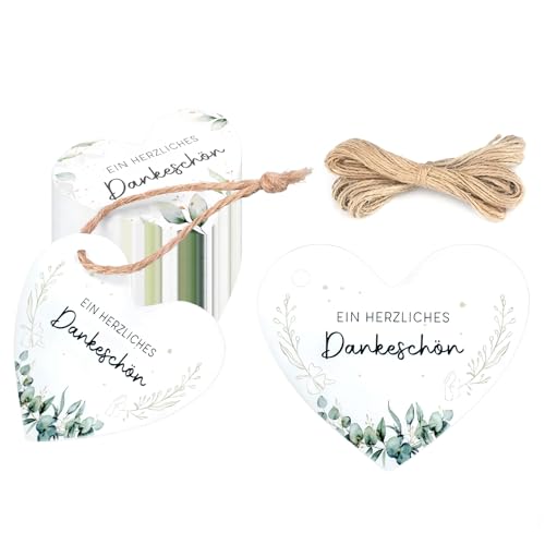100 Stück Danke Anhänger Herz Eukalyptus Geschenkanhänger Danke 5cm Dankeschön Geschenke Klein Konfirmation Kleines Etiketten Tags für Hochzeit Babyparty Danksagung Kommunion Taufe 100 Stück Danke Anhänger Herz Eukalyptus Geschenkanhänger Danke 5cm Dankeschön Geschenke Klein Konfirmation Kleines Etiketten Tags für Hochzeit Babyparty Danksagung Kommunion Taufe von Zidoley