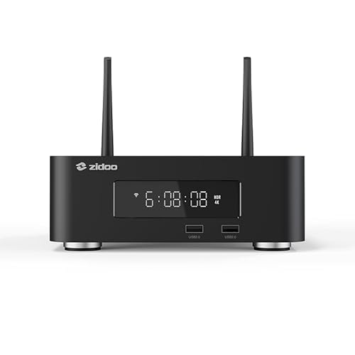 Zidoo Z20 Pro 4K Media Player, RTD1619BPD 4G+32G, HDR10+ Set Top Box, 4K HDR Android 11 TV Box, Support Ethernet WiFi, NAS, HDD Bay up to 16TB von Zidoo