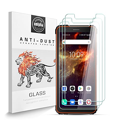 Stücke Schutzfolie für Blackview BV6600E, 9H-Härte Tempered Glass, Anti-Kratzer, Einfache Installation, Bruchsicher Displayschutzfolie für Blackview BV6600E [3 Stück] von Jlwiy