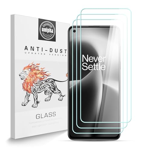 Zidwzidwei Schutzfolie für OnePlus Nord 3 5G, 9H-Härte Tempered Glass, Anti-Kratzer, Einfache Installation, Bruchsicher Displayschutzfolie für OnePlus Nord 3 5G [3 Stück] von Zidwzidwei