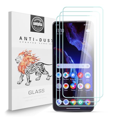 Zidwzidwei Schutzfolie für Xiaomi Poco F5 Pro, 9H-Härte Tempered Glass, Anti-Kratzer, Einfache Installation, Bruchsicher Displayschutzfolie für Xiaomi Poco F5 Pro [3 Stück] von Zidwzidwei