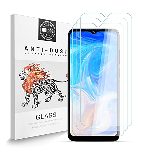 Zidwzidwei Stücke Schutzfolie für Doogee N40 Pro, 9H-Härte Tempered Glass, Anti-Kratzer, Einfache Installation, Bruchsicher Displayschutzfolie für Doogee N40 Pro [3 Stück] von Jlwiy