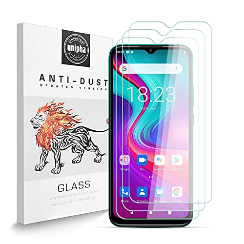 Zidwzidwei Stücke Schutzfolie für Doogee X96 Pro, 9H-Härte Tempered Glass, Anti-Kratzer, Einfache Installation, Bruchsicher Displayschutzfolie für Doogee X96 Pro [3 Stück] von Zidwzidwei