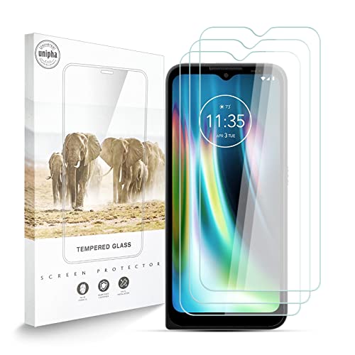 Zidwzidwei Stücke Schutzfolie für Motorola Defy 2021, 9H-Härte Tempered Glass, Anti-Kratzer, Einfache Installation, Bruchsicher Displayschutzfolie für Motorola Defy 2021 [3 Stück] von Zidwzidwei