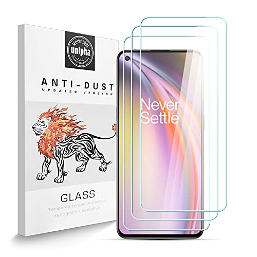 Zidwzidwei Stücke Schutzfolie für Oneplus Nord CE 5G, 9H-Härte Tempered Glass, Anti-Kratzer, Einfache Installation, Bruchsicher Displayschutzfolie für Oneplus Nord CE 5G [3 Stück] von Zidwzidwei