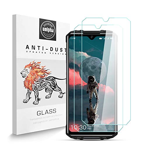 Zidwzidwei Stücke Schutzfolie für Oukitel WP8 Pro, 9H-Härte Tempered Glass, Anti-Kratzer, Einfache Installation, Anti-Fingerabdruck Displayschutzfolie für Oukitel WP8 Pro [2 Stück] von Zidwzidwei