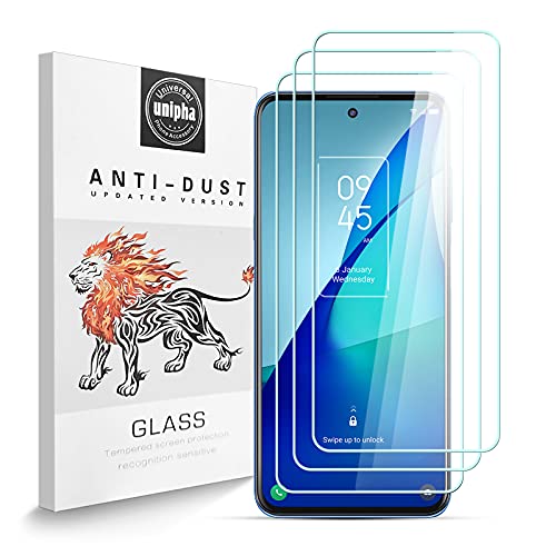 Zidwzidwei Stücke Schutzfolie für TCL 20L, 9H-Härte Tempered Glass, Anti-Kratzer, Einfache Installation, Bruchsicher Displayschutzfolie für TCL 20L [3 Stück] von Zidwzidwei