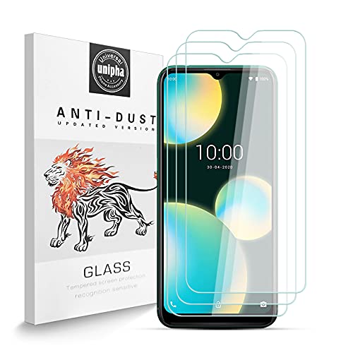 Zidwzidwei Stücke Schutzfolie für Wiko View 4 Lite, 9H-Härte Tempered Glass, Anti-Kratzer, Einfache Installation, Bruchsicher Displayschutzfolie für Wiko View 4 Lite [3 Stück] von Zidwzidwei