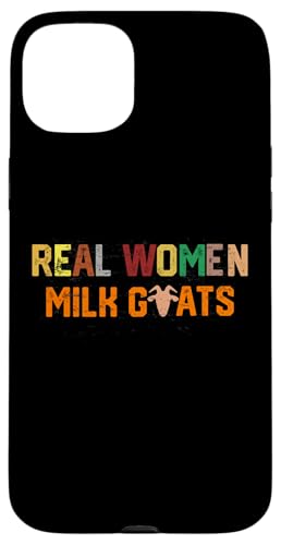 Echte Frauen Milchziegen Hülle für iPhone 15 Plus Echte Frauen Milchziegen Hülle für iPhone 15 Plus von Ziegenmama T -Shirt für Männer Frauen Mädchen