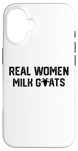 Echte Frauen Milchziegen Hülle für iPhone 16 Echte Frauen Milchziegen Hülle für iPhone 16 von Ziegenmama T -Shirt für Männer Frauen Mädchen