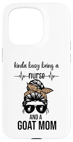 Irgendwie beschäftigt damit, Krankenschwester und Hülle für iPhone 15 Pro Irgendwie beschäftigt damit, Krankenschwester und Hülle für iPhone 15 Pro von Ziegenmama T -Shirt für Männer Frauen Mädchen