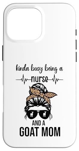 Irgendwie beschäftigt damit, Krankenschwester und Hülle für iPhone 16 Pro Max Irgendwie beschäftigt damit, Krankenschwester und Hülle für iPhone 16 Pro Max von Ziegenmama T -Shirt für Männer Frauen Mädchen
