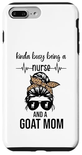 Irgendwie beschäftigt damit, Krankenschwester und Hülle für iPhone 7 Plus/8 Plus Irgendwie beschäftigt damit, Krankenschwester und Hülle für iPhone 7 Plus/8 Plus von Ziegenmama T -Shirt für Männer Frauen Mädchen
