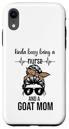 Irgendwie beschäftigt damit, Krankenschwester und Hülle für iPhone XR Irgendwie beschäftigt damit, Krankenschwester und Hülle für iPhone XR von Ziegenmama T -Shirt für Männer Frauen Mädchen