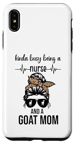 Irgendwie beschäftigt damit, Krankenschwester und Hülle für iPhone XS Max Irgendwie beschäftigt damit, Krankenschwester und Hülle für iPhone XS Max von Ziegenmama T -Shirt für Männer Frauen Mädchen