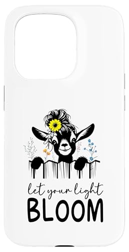 Lassen Sie Ihre Lichtblüteziege Hülle für iPhone 15 Pro Lassen Sie Ihre Lichtblüteziege Hülle für iPhone 15 Pro von Ziegenmama T -Shirt für Männer Frauen Mädchen