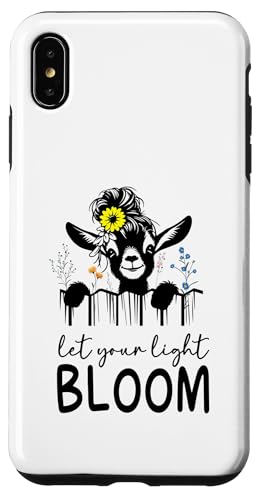 Lassen Sie Ihre Lichtblüteziege Hülle für iPhone XS Max Lassen Sie Ihre Lichtblüteziege Hülle für iPhone XS Max von Ziegenmama T -Shirt für Männer Frauen Mädchen