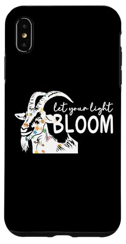 Lassen Sie Ihre Lichtblüteziege Hülle für iPhone XS Max Lassen Sie Ihre Lichtblüteziege Hülle für iPhone XS Max von Ziegenmama T -Shirt für Männer Frauen Mädchen