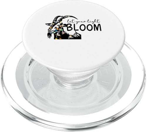 Lassen Sie Ihre Lichtblüteziege PopSockets PopGrip für MagSafe Lassen Sie Ihre Lichtblüteziege PopSockets PopGrip für MagSafe von Ziegenmama T -Shirt für Männer Frauen Mädchen