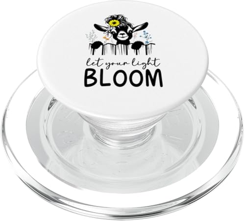 Lassen Sie Ihre Lichtblüteziege PopSockets PopGrip für MagSafe Lassen Sie Ihre Lichtblüteziege PopSockets PopGrip für MagSafe von Ziegenmama T -Shirt für Männer Frauen Mädchen