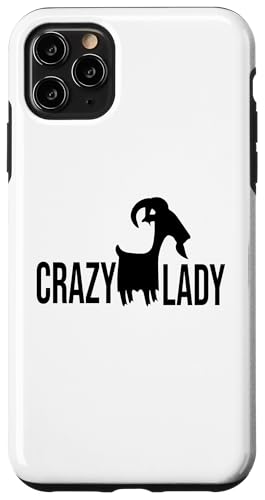 Verrückte Ziegendame Hülle für iPhone 11 Pro Max Verrückte Ziegendame Hülle für iPhone 11 Pro Max von Ziegenmama T -Shirt für Männer Frauen Mädchen