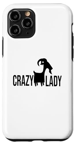 Verrückte Ziegendame Hülle für iPhone 11 Pro Verrückte Ziegendame Hülle für iPhone 11 Pro von Ziegenmama T -Shirt für Männer Frauen Mädchen
