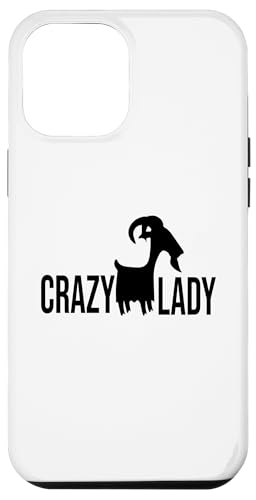 Verrückte Ziegendame Hülle für iPhone 12 Pro Max Verrückte Ziegendame Hülle für iPhone 12 Pro Max von Ziegenmama T -Shirt für Männer Frauen Mädchen