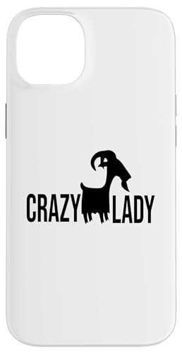 Verrückte Ziegendame Hülle für iPhone 14 Plus Verrückte Ziegendame Hülle für iPhone 14 Plus von Ziegenmama T -Shirt für Männer Frauen Mädchen