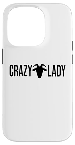 Verrückte Ziegendame Hülle für iPhone 14 Pro Verrückte Ziegendame Hülle für iPhone 14 Pro von Ziegenmama T -Shirt für Männer Frauen Mädchen