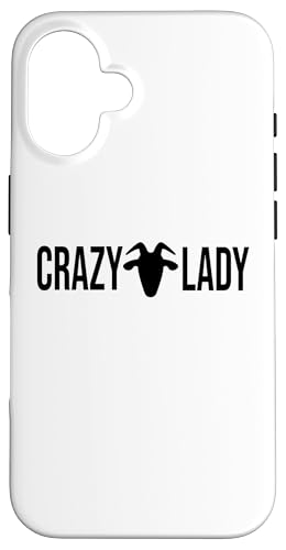 Verrückte Ziegendame Hülle für iPhone 16 Verrückte Ziegendame Hülle für iPhone 16 von Ziegenmama T -Shirt für Männer Frauen Mädchen