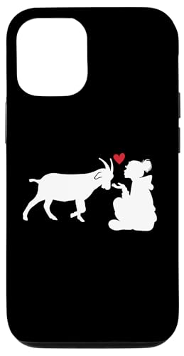 Ziegenmutter Herz Hülle für iPhone 12/12 Pro Ziegenmutter Herz Hülle für iPhone 12/12 Pro von Ziegenmama T -Shirt für Männer Frauen Mädchen