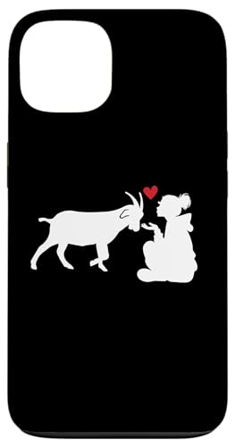 Ziegenmutter Herz Hülle für iPhone 13 Ziegenmutter Herz Hülle für iPhone 13 von Ziegenmama T -Shirt für Männer Frauen Mädchen