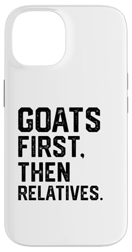 lustige Ziegen zuerst dann Verwandte Hülle für iPhone 14 lustige Ziegen zuerst dann Verwandte Hülle für iPhone 14 von Ziegenmama T -Shirt für Männer Frauen Mädchen