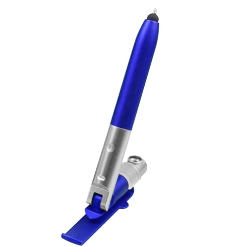 Multifunktionaler kapazitiver Stift, kapazitiver Stift für Telefonhalter | faltbarer Handyhalter für Kugelschreiber – LED-Licht, verstellbare Telefonhalterung für Telefone, ord von Ziennhu