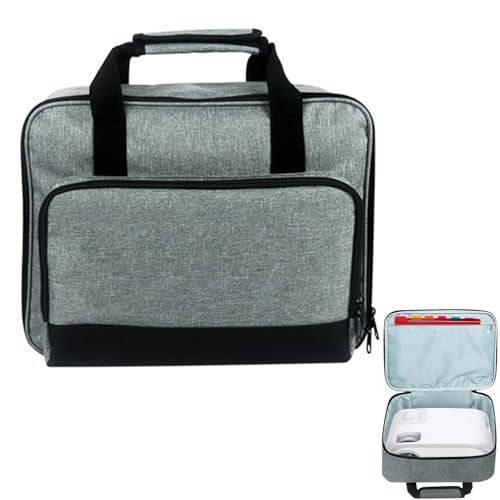 Ziennhu Projektortasche, tragbare -Tragetasche, für den Außenbereich, langlebig, kompakter Schutz für -Projektoren, für Reisen und Lagerung Ziennhu Projektortasche, tragbare -Tragetasche, für den Außenbereich, langlebig, kompakter Schutz für -Projektoren, für Reisen und Lagerung von Ziennhu