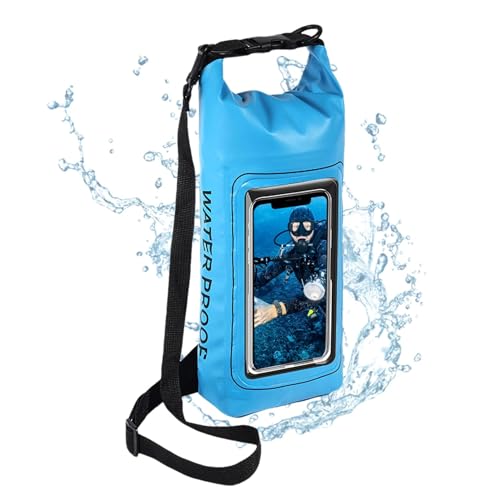 Ziennhu Wasserdichte Schutzhülle für Smartphone, 2 in 1, mit Schultergurt, wasserdichte Tasche, 2 l, für Schwimmen, Kajakfahren, Boot, ideales Reisezubehör für Wasseraktivitäten Ziennhu Wasserdichte Schutzhülle für Smartphone, 2 in 1, mit Schultergurt, wasserdichte Tasche, 2 l, für Schwimmen, Kajakfahren, Boot, ideales Reisezubehör für Wasseraktivitäten von Ziennhu