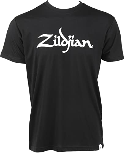Avedis Zildjian Company Unisex ZILDJIAN CLASSIC LOGO TEE BLACK SM T-Shirt, Schwarz, S von Zildjian